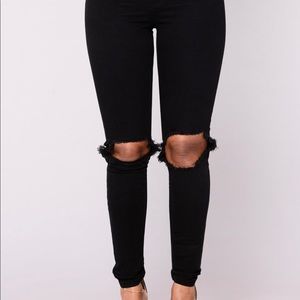 High Rise Fashion Nova Jeans